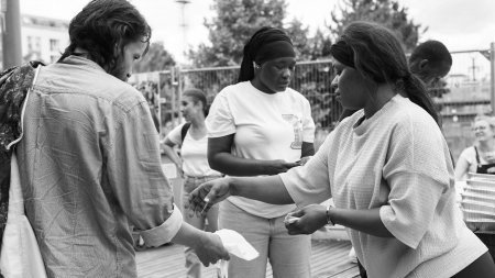 Acciones colectivas solidarias en Francia