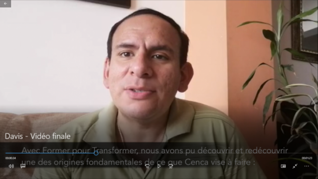 Impossible de lire la video